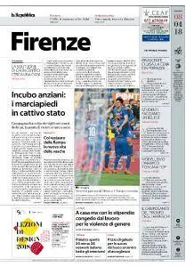 la Repubblica Firenze - 8 Aprile 2018