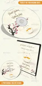GraphicRiver Creative Wedding DVD & Disc Label Artwork PSD