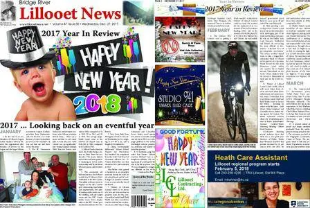 Bridge River Lillooet News – December 27, 2017