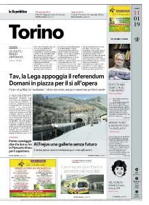 la Repubblica Torino - 11 Gennaio 2019