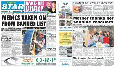 Shropshire Star Shrewsbury Edition – August 27, 2019