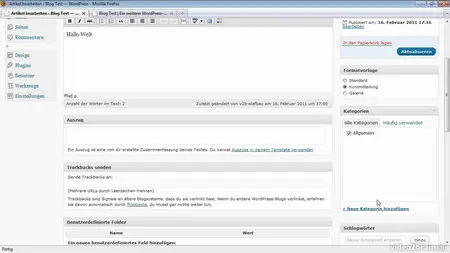 WordPress - Websites mit WordPress umsetzen und pflegen