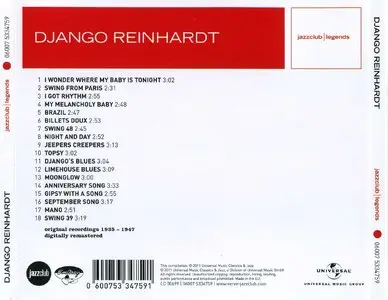 Django Reinhardt - The Art Of Swing (2011)