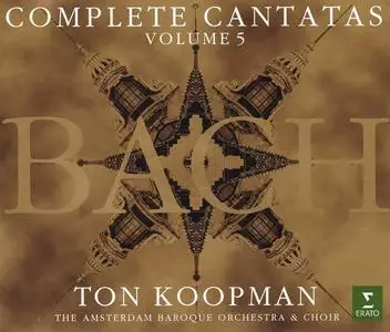 Ton Koopman, Amsterdam Baroque Orchestra & Choir - Johann Sebastian Bach: Complete Cantatas Vol. 5 [4CDs] (1997)