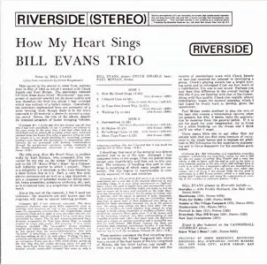 Bill Evans Trio - How My Heart Sings! (1962) {OJC Remasters Complete Series rel 2013, item 25of33}