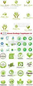 Vectors - Green Ecology Logotypes 10