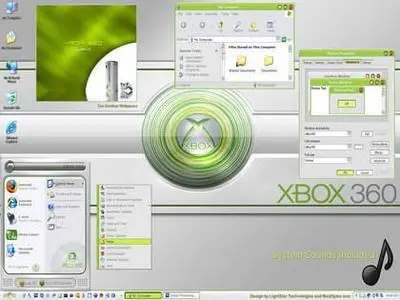 Xbox 360 Visual Styles Preview