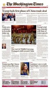 Washington Times - January 16, 2020