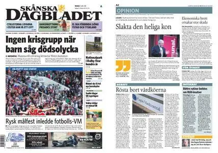 Skånska Dagbladet – 15 juni 2018