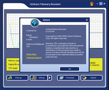 Uniture Memory Booster v6.1.0.5338