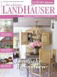 Landleben Spezial Die schönsten Landhäuser - September-November 2016