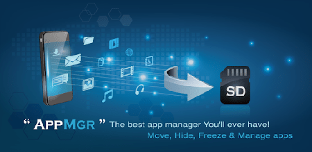 AppMgr Pro III (App 2 SD, Hide and Freeze apps) v5.27