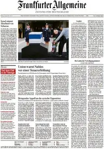 Frankfurter Allgemeine Zeitung vom Montag, 13. Januar 2014