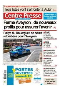 Centre Presse Aveyron - 16 Janvier 2024