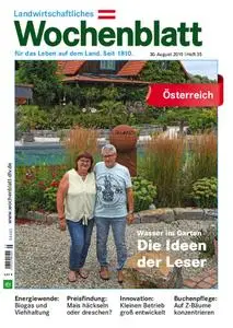 Bayerisches Landwirtschaftliches Wochenblatt Oesterreich - 29. August 2019