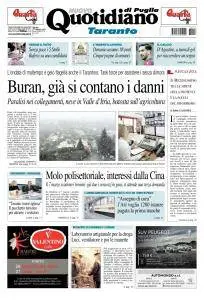 Quotidiano di Puglia Taranto - 27 Febbraio 2018