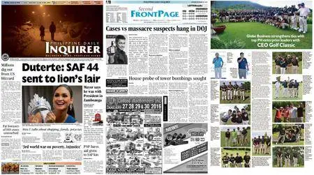 Philippine Daily Inquirer – January 25, 2016