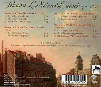 Bart van Oort - Dussek: Complete Piano Sonatas, Op. 10 & Op.31 No.2 (2018)