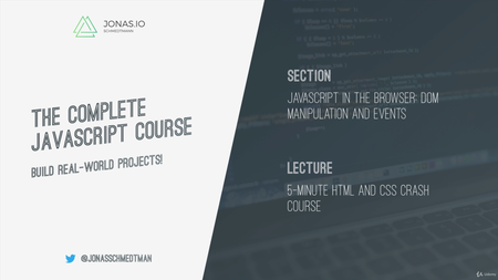 The Complete JavaScript Course 2019: Build Real Projects!