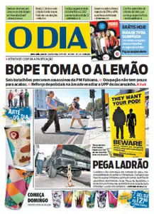 Jornal O Dia - 25 de julho de 2012 - Quarta