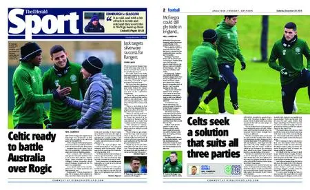The Herald Sport (Scotland) – December 22, 2018