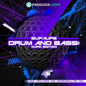 Producer Loops Supalife Drum & Bass Dark Edition DVD