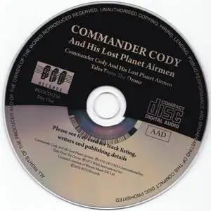 Commander Cody & His Lost Planet Airmen - 3 Original Warner Albums (2016) {2CD BGO Records rec 1975-1976}