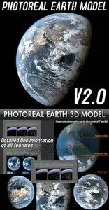 TurboSquid - Photoreal Dynamic Earth Model / AvaxHome