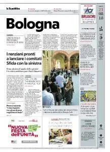 la Repubblica Bologna - 21 Agosto 2018