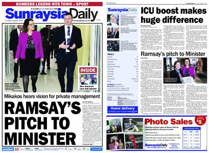 Sunraysia Daily – August 08, 2019
