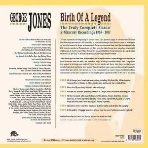 George Jones - Birth Of A Legend: The Truly Complete Starday & Mercury Recordings 1954-1961 (2017) {6CD Bear Family BCD 16100}