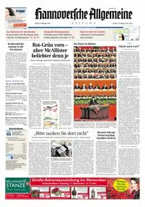 Hannoversche Allgemeine Zeitung - 09.11.2012