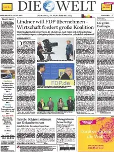 Die Welt vom 24 September 2013