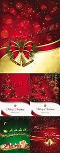 Christmas Backgrounds Vector 2012