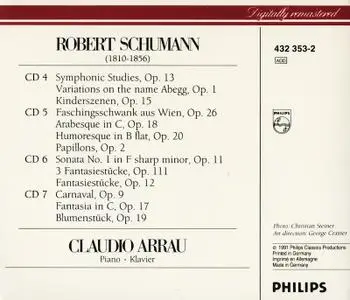 Claudio Arrau - Schumann: Piano Works (1991)