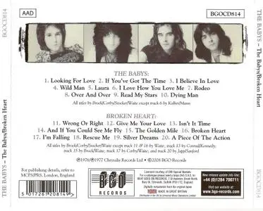 The Babys - The Babys (1976) & Broken Heart (1977) [2008, Digitally Remastered]