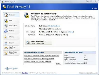 Pointstone Total Privacy v5.8.7.470