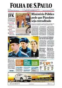 Jornal Folha de São Paulo - 20 de novembro de 2013 - Quarta