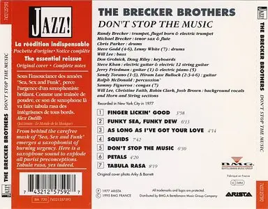 The Brecker Brothers - Don't Stop The Music (1977) {Arista}