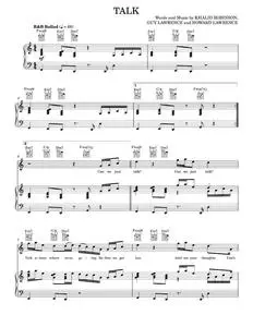 Talk - Khalid (Piano-Vocal-Guitar)