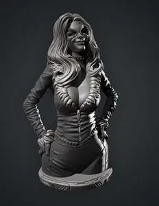 Black Cat bust