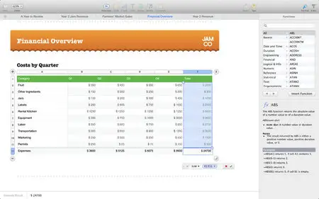 Numbers v3.0.1 Multilingual Mac OS X