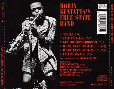 Robin Kenyatta - Robin Kenyatta's Free State Band (1993) {Musidisc 500572}
