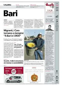 la Repubblica Bari - 19 Ottobre 2018