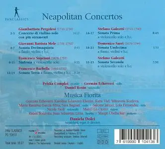 Daniela Dolci, Musica Fiorita  - Neapolitan Concertos: Pergolesi, Mele, Supriani, Barbella, Galeotti, Sarri (2020)