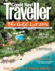 Conde Nast Traveller UK - February 2016