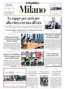la Repubblica Milano - 11 Gennaio 2023