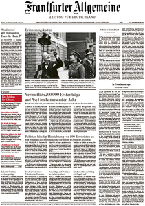 Frankfurter Allgemeine Zeitung vom Dienstag, 23. Dezember 2014