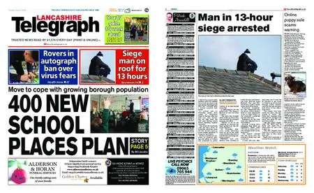 Lancashire Telegraph (Burnley, Pendle, Rossendale) – March 07, 2020