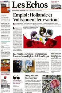 Les Echos du Lundi 11 Janvier 2016